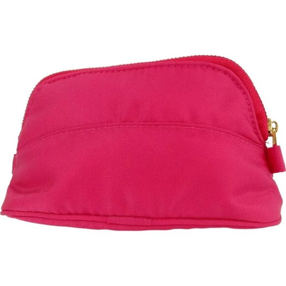 531157AK (C2) Celine Clutch Bag Circle Logo Pink Canvas - Picture 2 of 11
